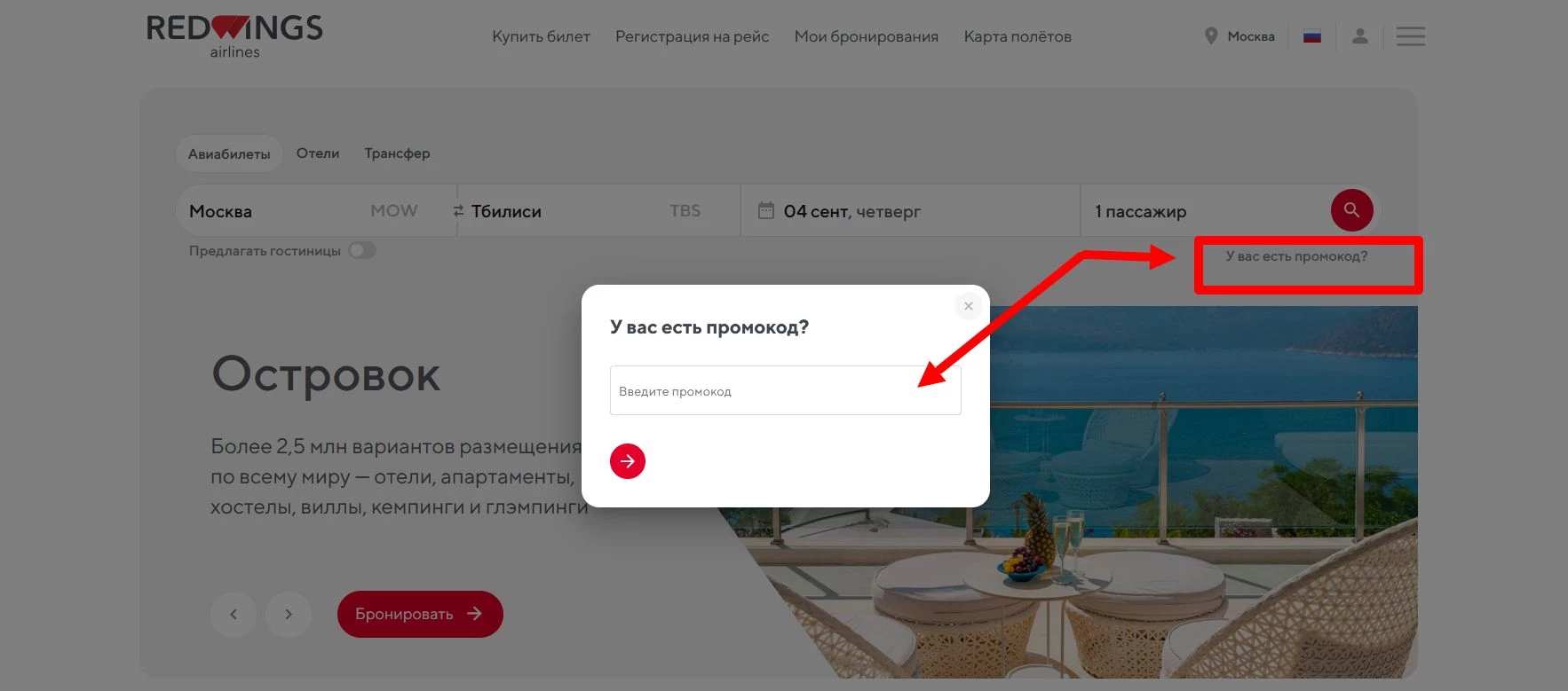 Промокоды Red Wings