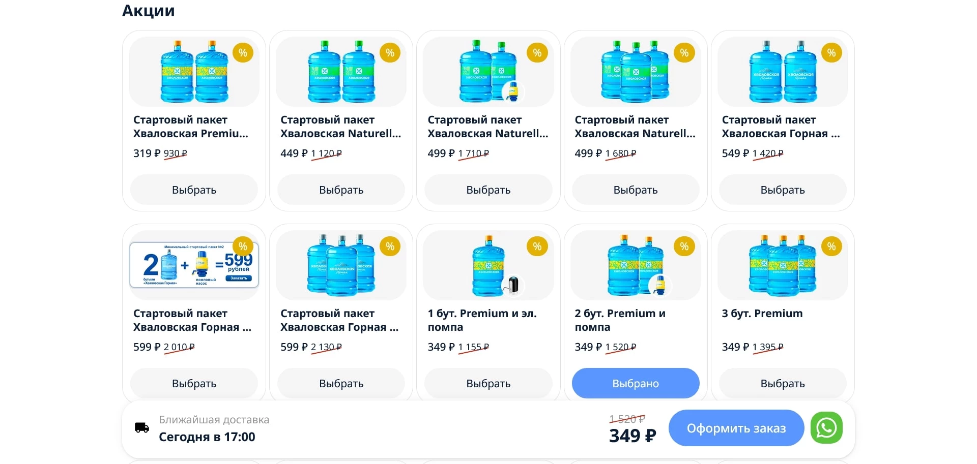 Хваловские воды